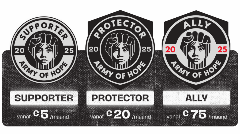 army of hope badges