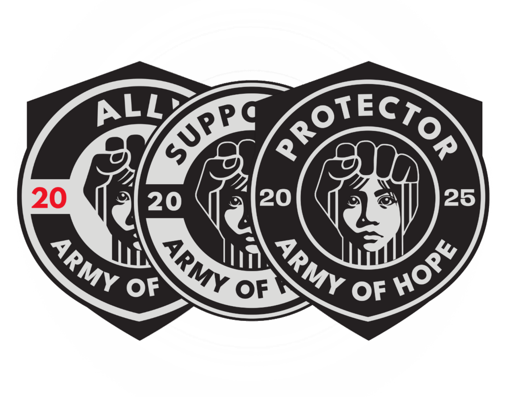 army of hope badges